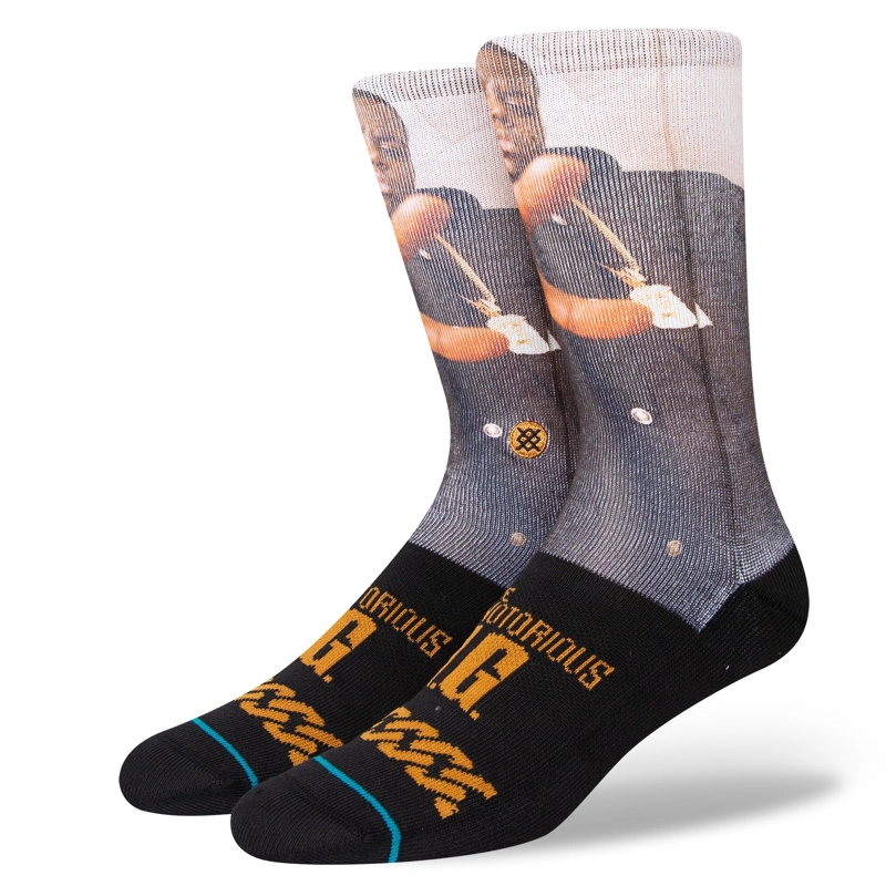 STANCE SOCK UNISEX THE KING OF NY BLACK - 1