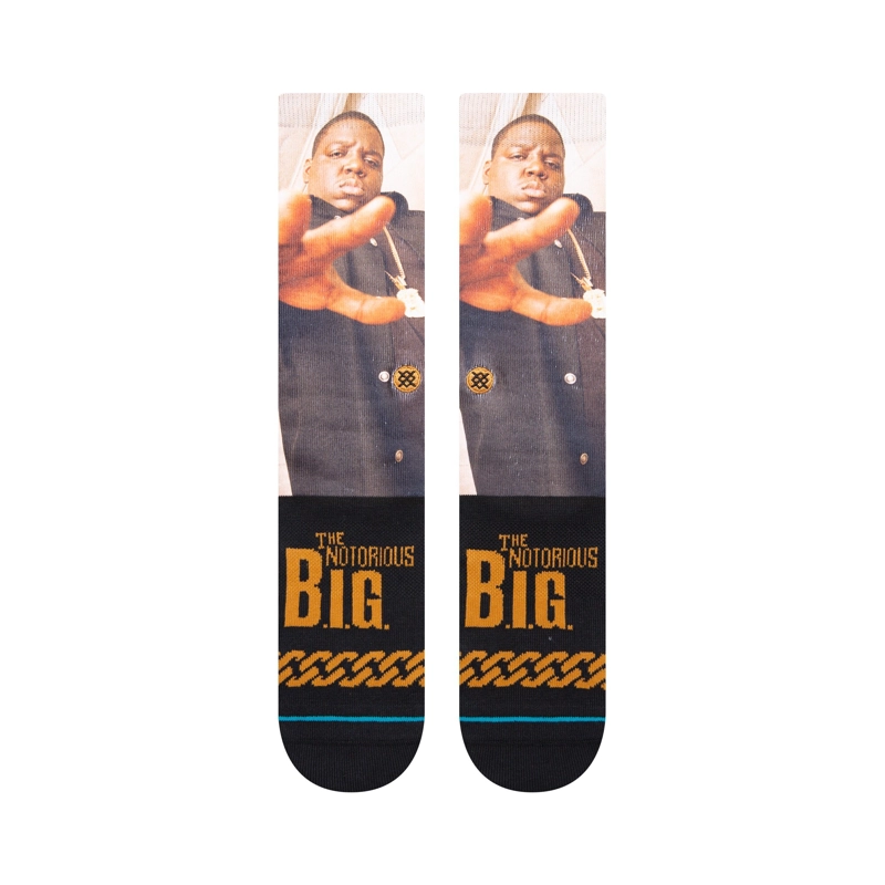 STANCE SOCK UNISEX THE KING OF NY BLACK - 2