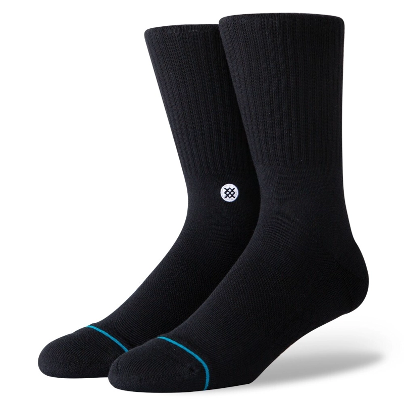 STANCE SOCK ICON MEN BLACK - 1