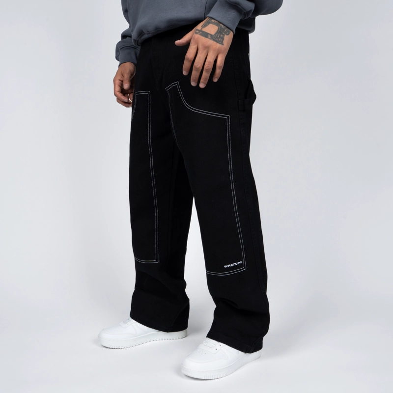 PANTALON WHATUP MEN CARPINTER BLACK - 1