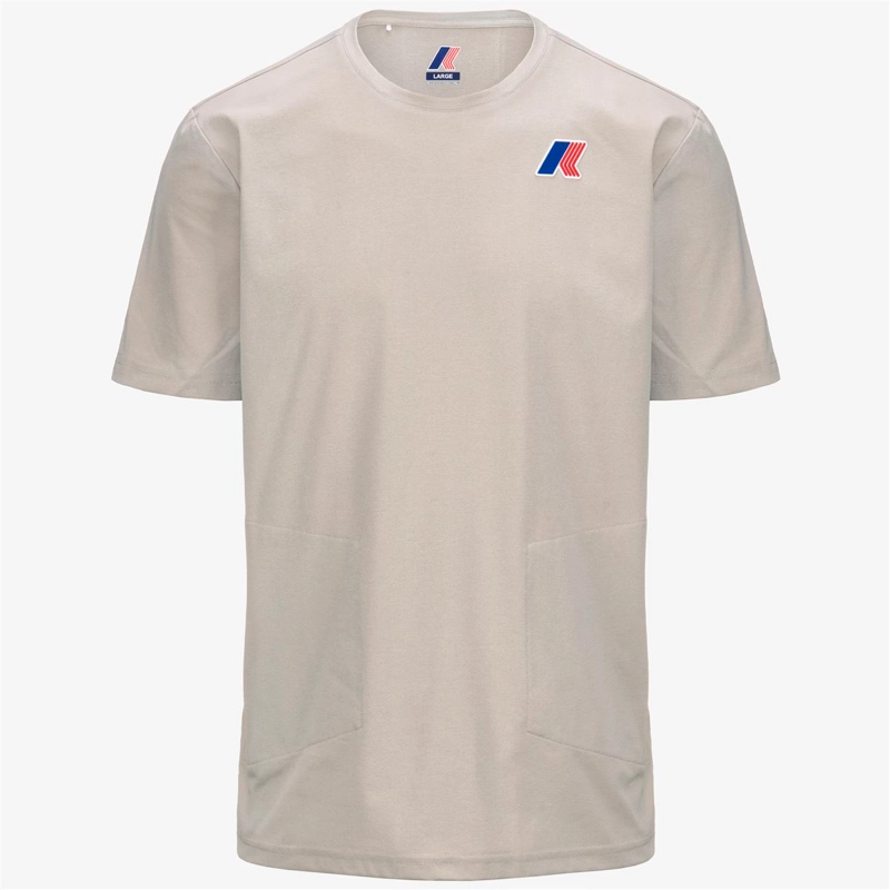 POLERA K-WAY LEONARDO FIORAVANTI SERIL BEIGE - 1