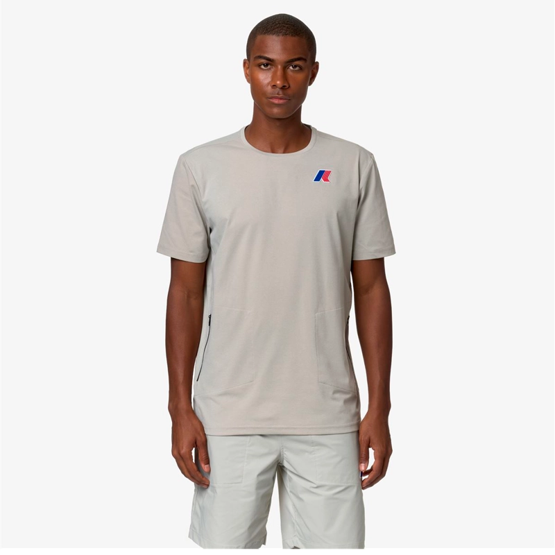 POLERA K-WAY LEONARDO FIORAVANTI SERIL BEIGE - 3