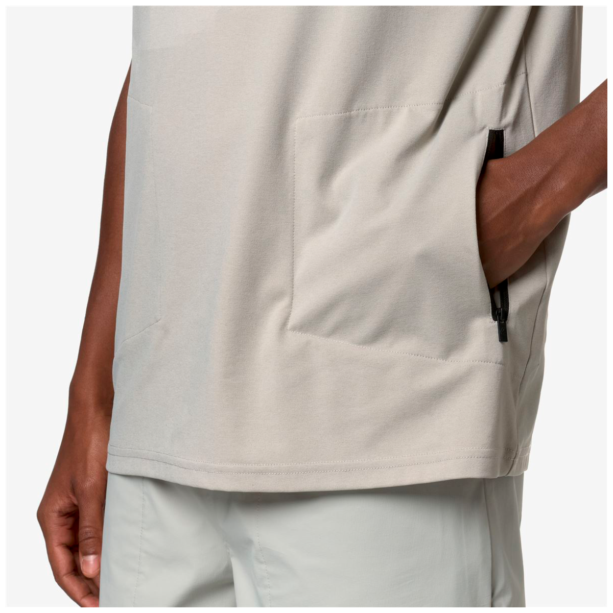 POLERA K-WAY LEONARDO FIORAVANTI SERIL BEIGE - 6
