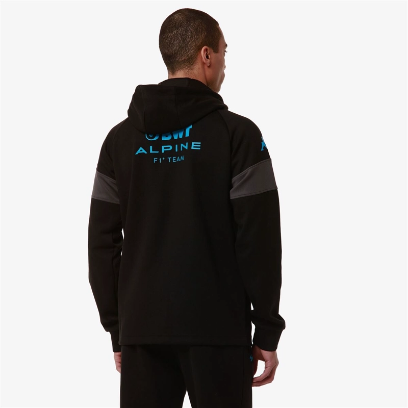 CHAQUETA KAPPA MEN SUPPORTER ADORFEO ALPINE F1 BLACK GREY LI - 6