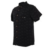 CAMISA KIDS BLACK LOGO GREY - 2