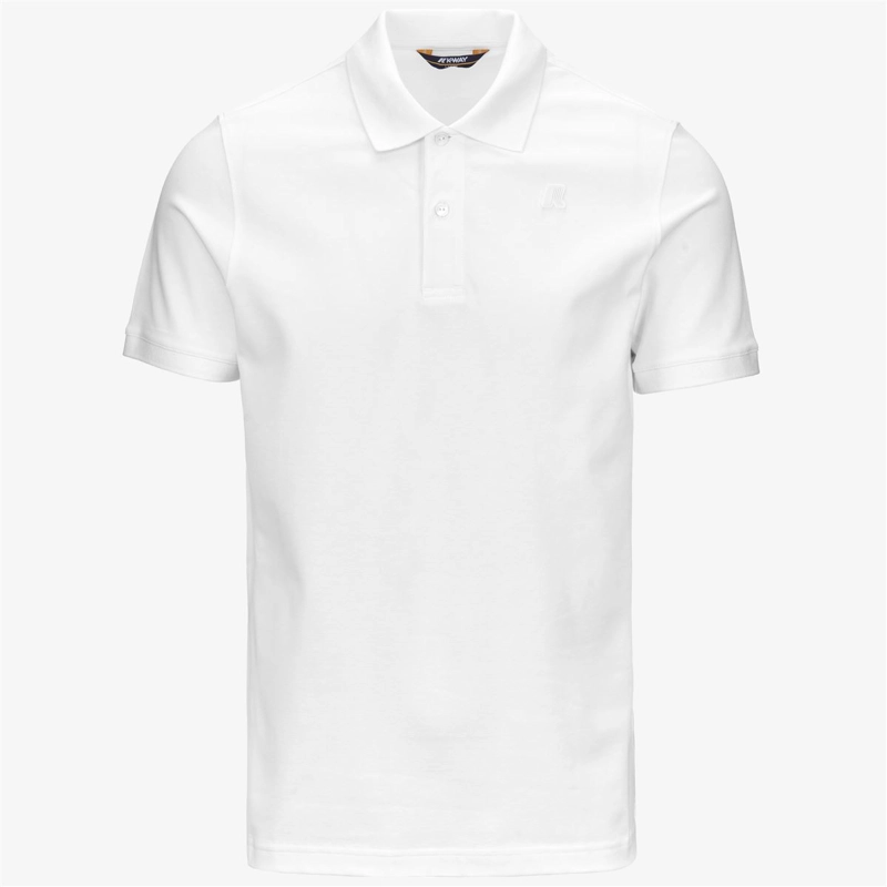 POLERA K-WAY MEN AMEDEE PIQUE WHITE - 1