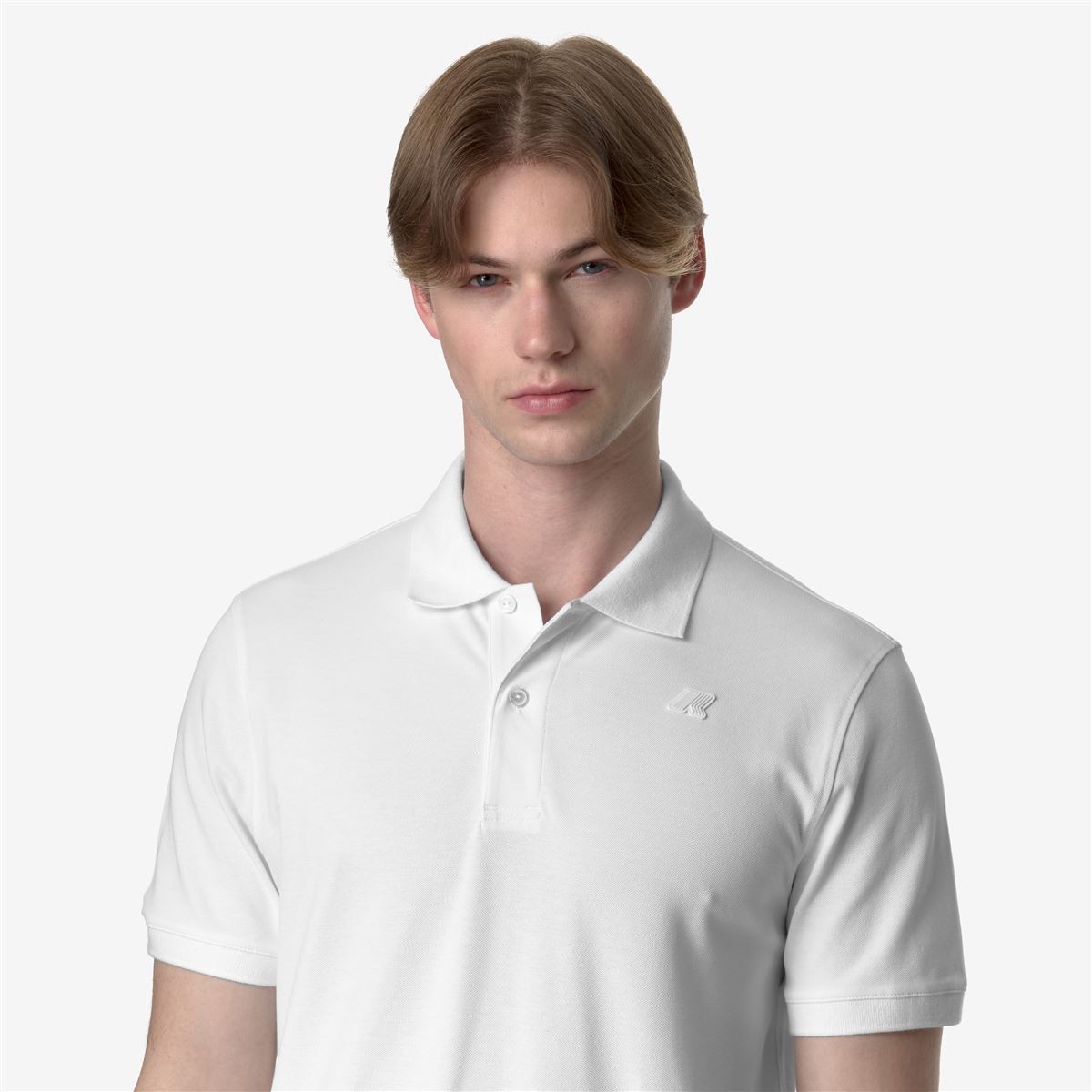 POLERA K-WAY MEN AMEDEE PIQUE WHITE - 5