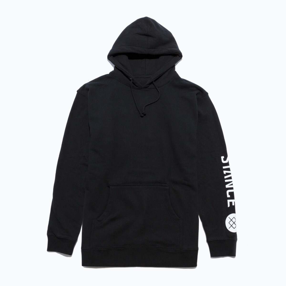 POLERON ICON HOODIE BLACK STANCE - 1