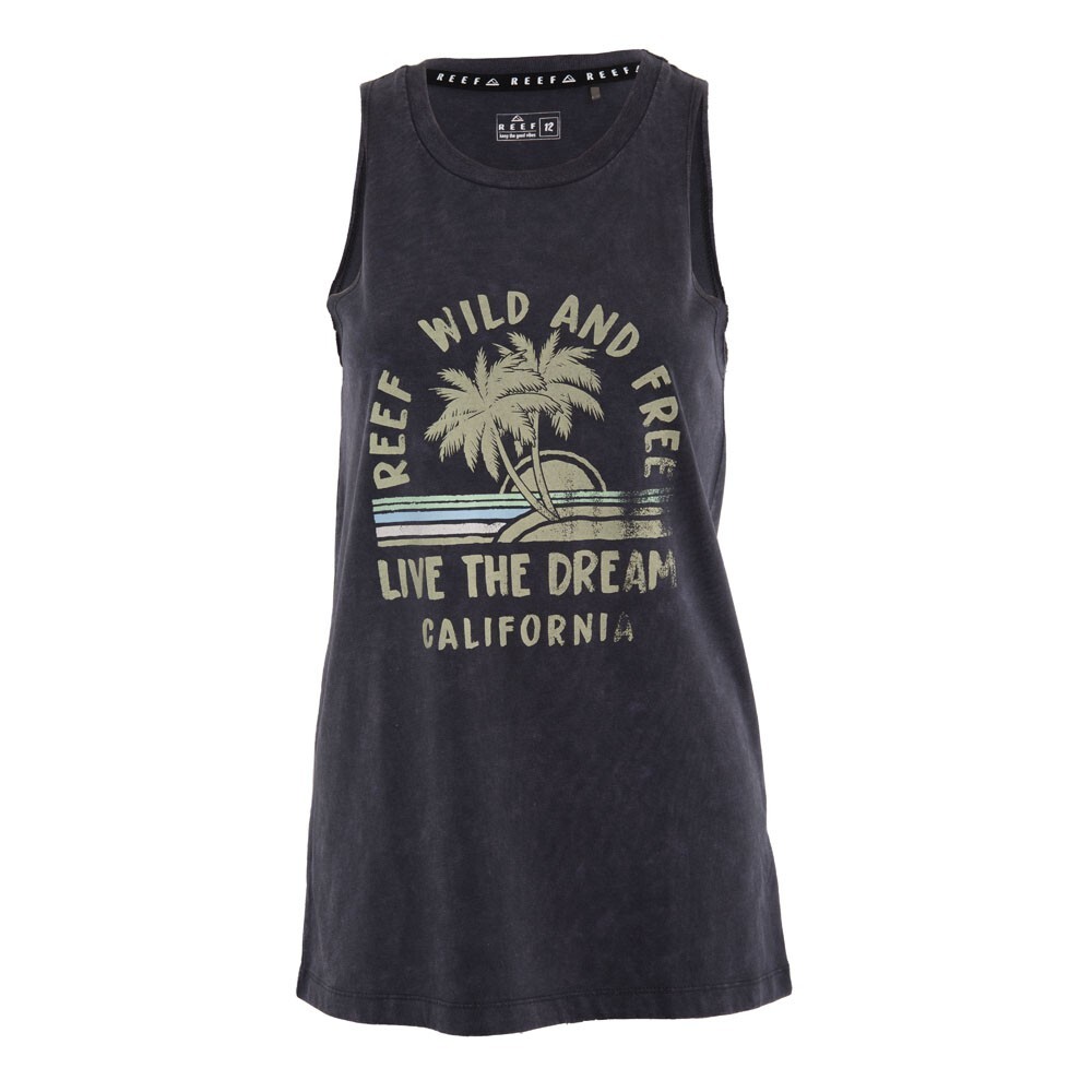 POLERA KIDS MUSCULOSA BLUE PALM - 1