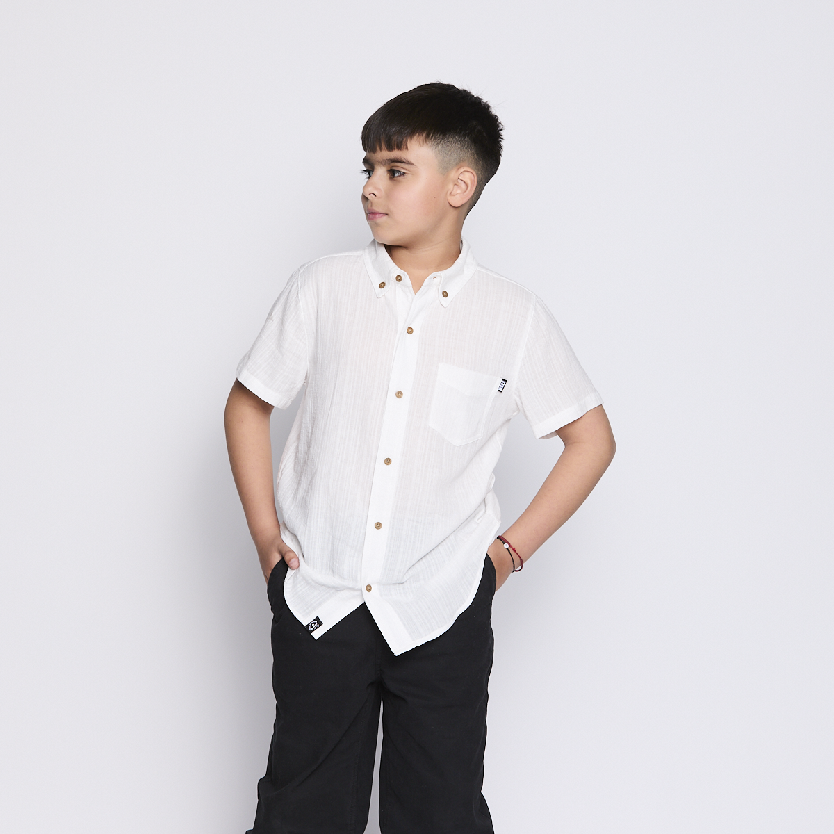 CAMISA REEF KIDS BLANCA - 4