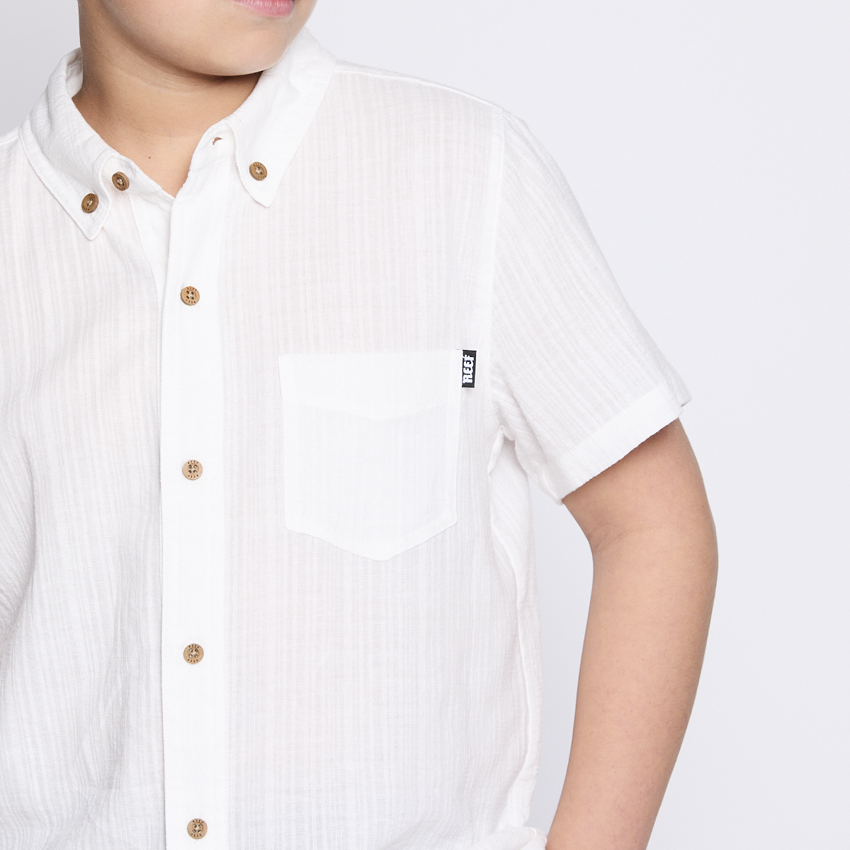 CAMISA REEF KIDS BLANCA - 5
