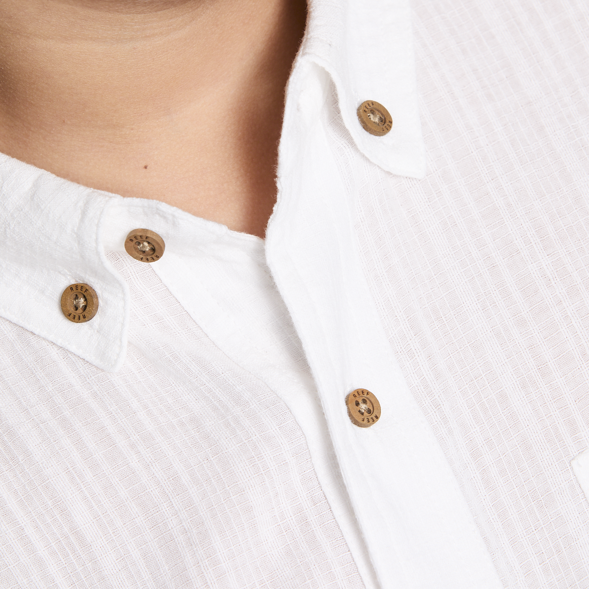 CAMISA REEF KIDS BLANCA - 7