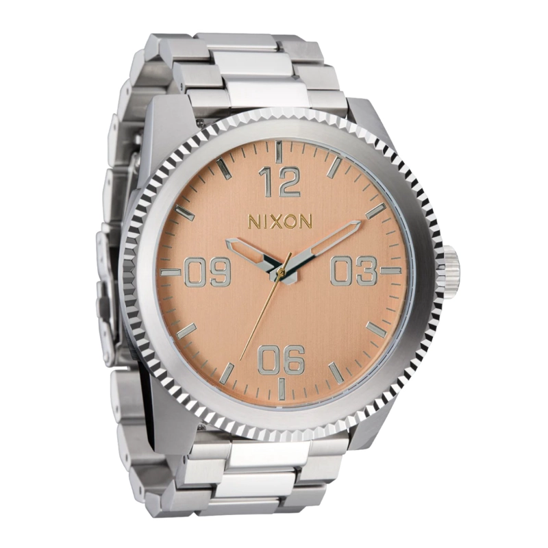 RELOJ NIXON CORPORAL SILVER CORAL - 2