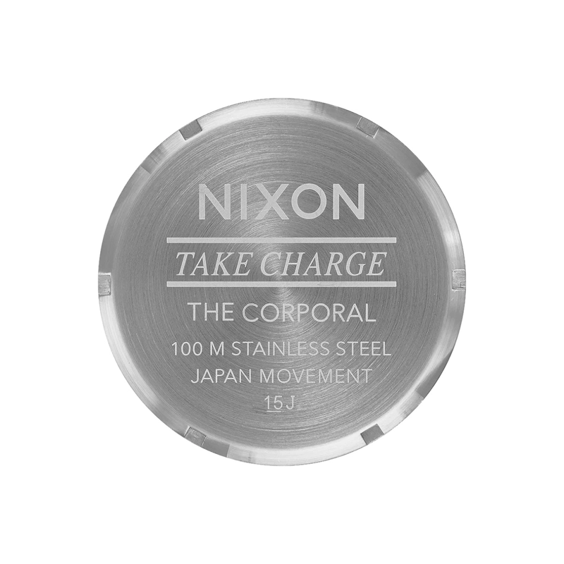 RELOJ NIXON CORPORAL SILVER CORAL - 5