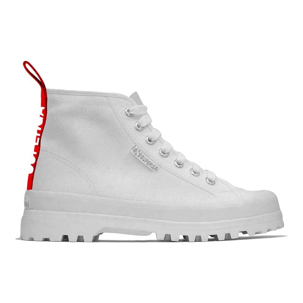 ZAPATILLA 2341 ALPINA TAPE LETTER WHITE RED - 1
