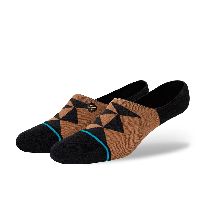 STANCE SOCK NO SHOW MEN ALTER BLACK BROWN - 1