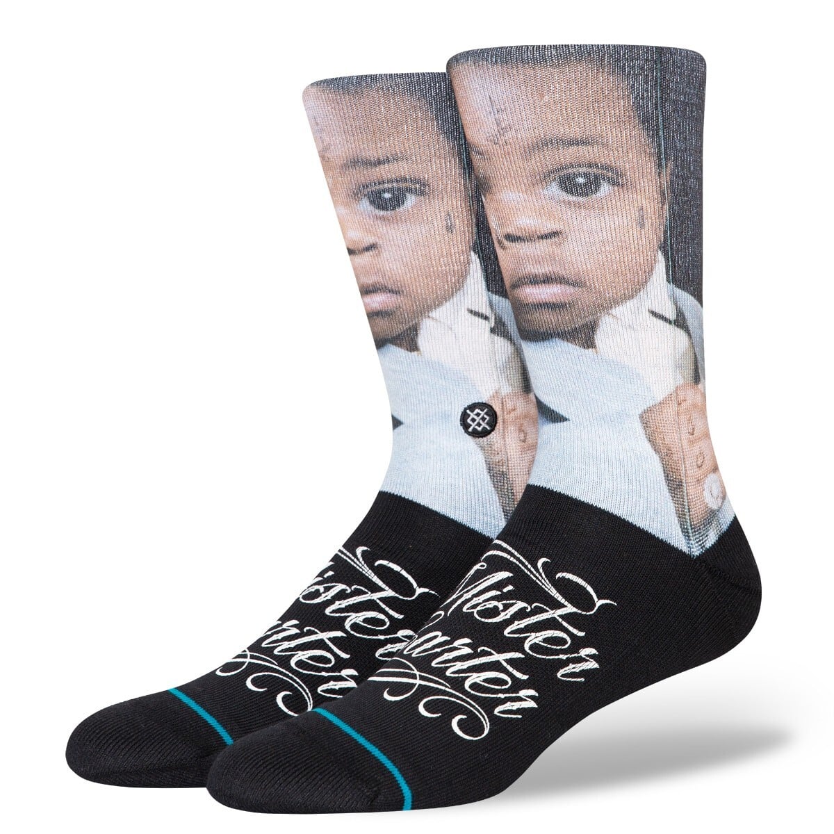 STANCE SOCK MEN LIL WAYNE MISTER CARTER BLACK - 1