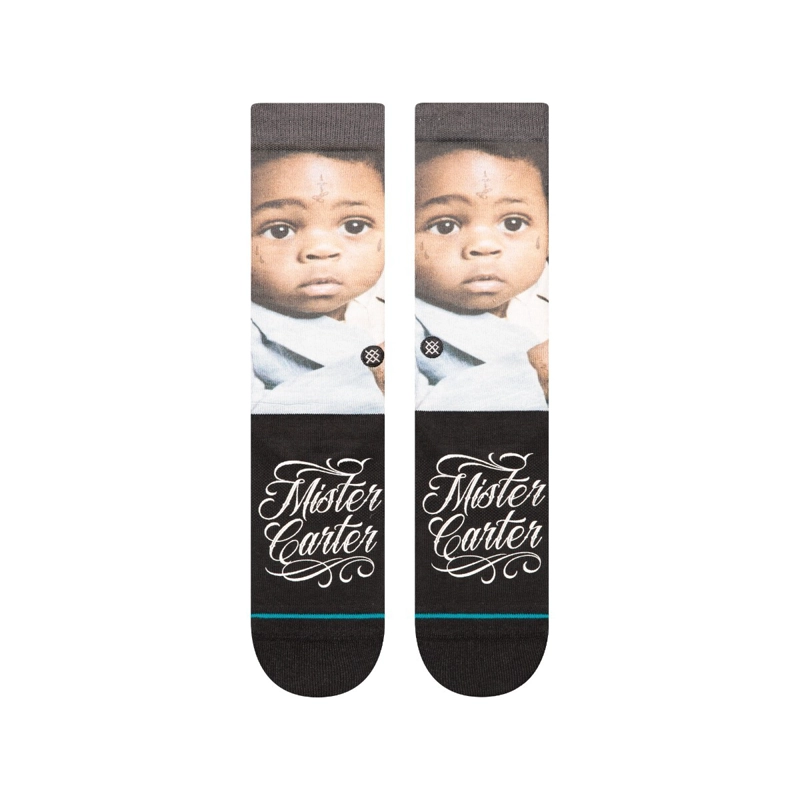 STANCE SOCK MEN LIL WAYNE MISTER CARTER BLACK - 2