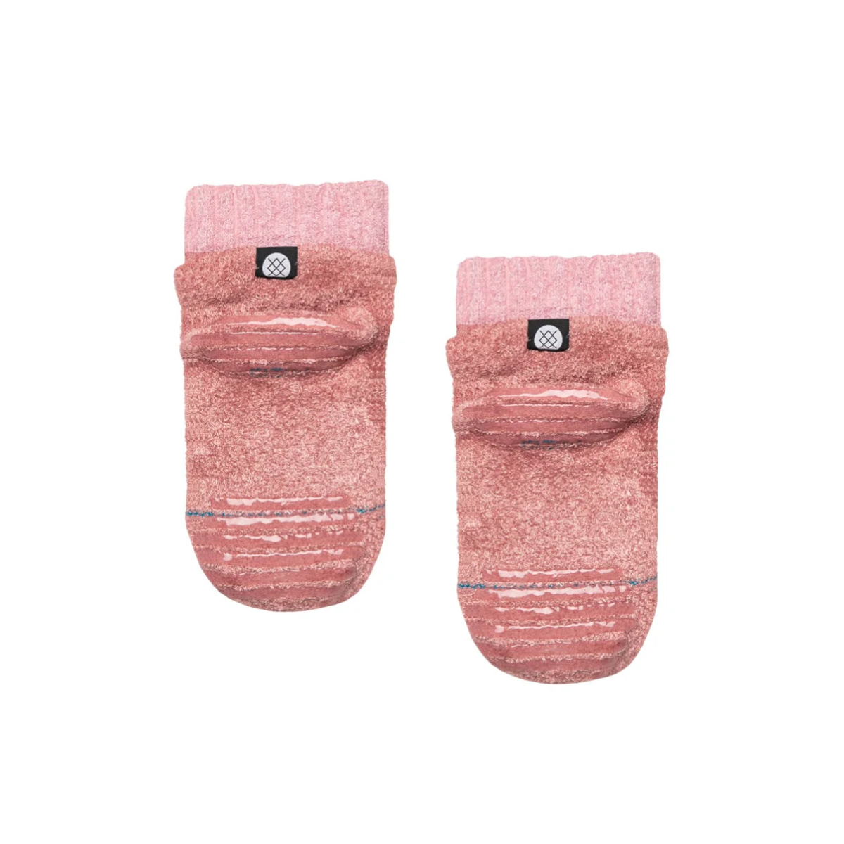 STANCE SOCK COZY SLIPPER SOCK DUSTY ROSE - 3