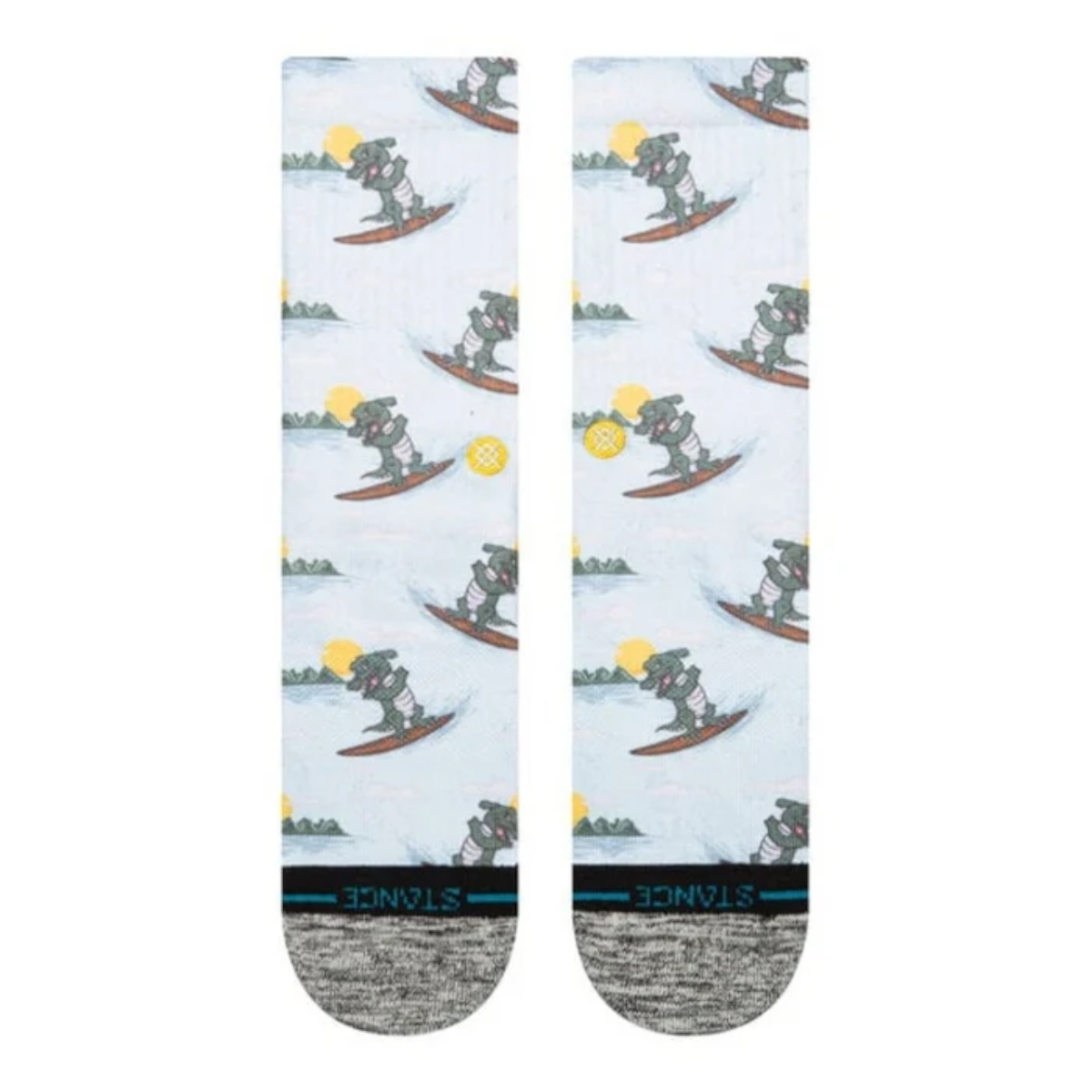 STANCE SOCK LATER GATOR CREW LIGHT BLUE - 2