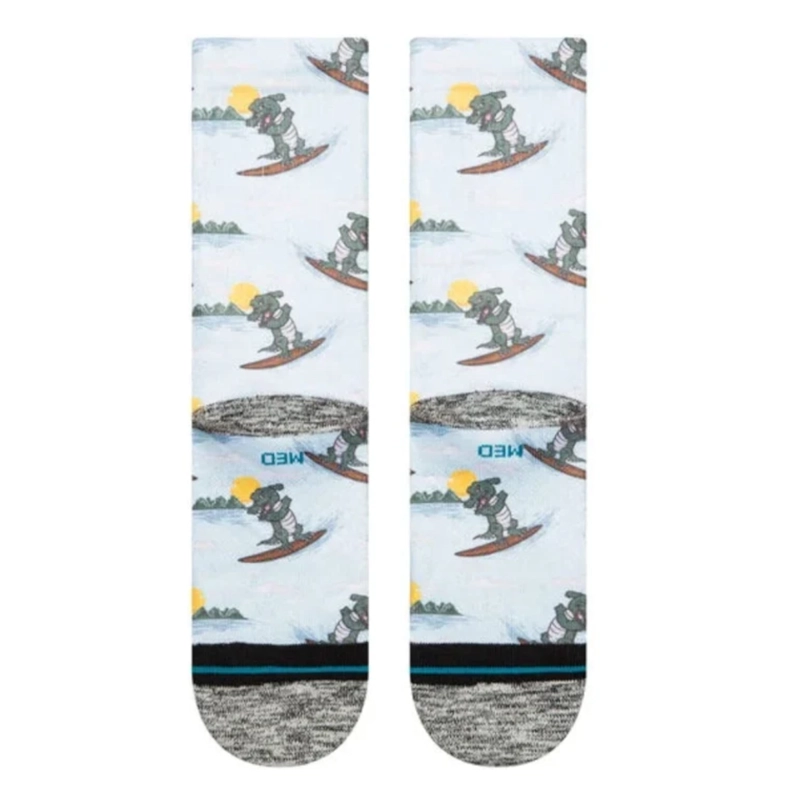 STANCE SOCK LATER GATOR CREW LIGHT BLUE - 3