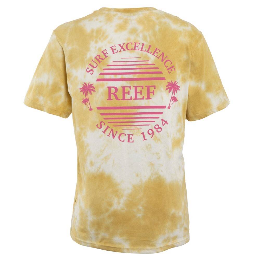 POLERA MANGA CORTA TIE DYE YELLOW BEIGE PINK - 3