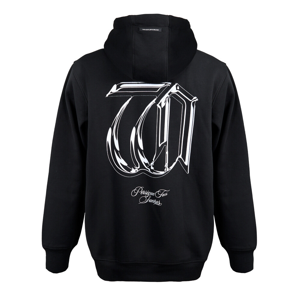 POLERON WHATUP HOMBRE HOODIE PERSIGUE TUS SUEÑOS BLACK - 2
