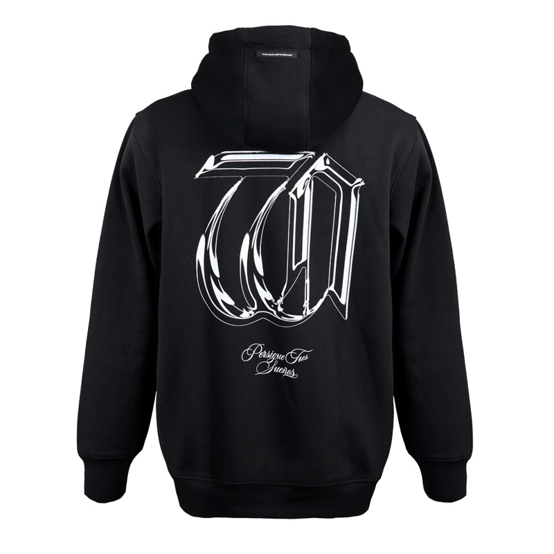 POLERON WHATUP HOMBRE HOODIE PERSIGUE TUS SUEÑOS BLACK - 2
