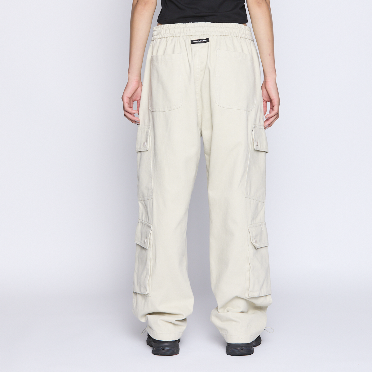 PANTALON WHATUP MEN CARGO BEIGE LOW LOGO - 6