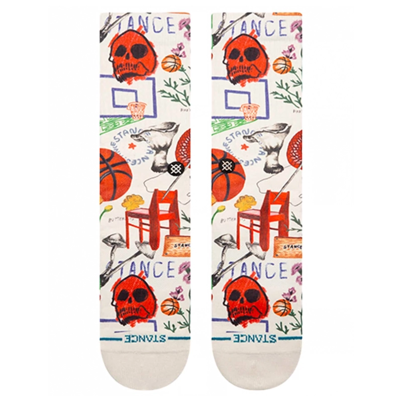 STANCE SOCK CALICATION CREW CANVAS - 2