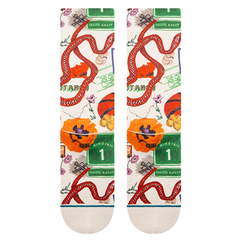 STANCE SOCK CALICATION CREW CANVAS - 3