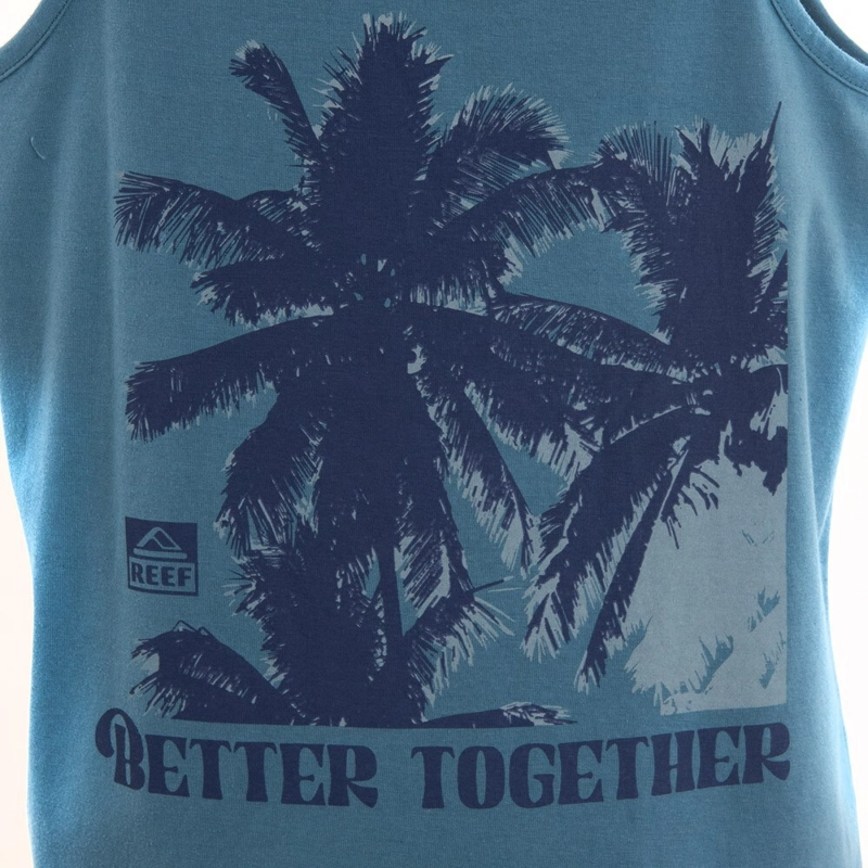 SUDADERA TANK KIDS BLUE PALMS - 4