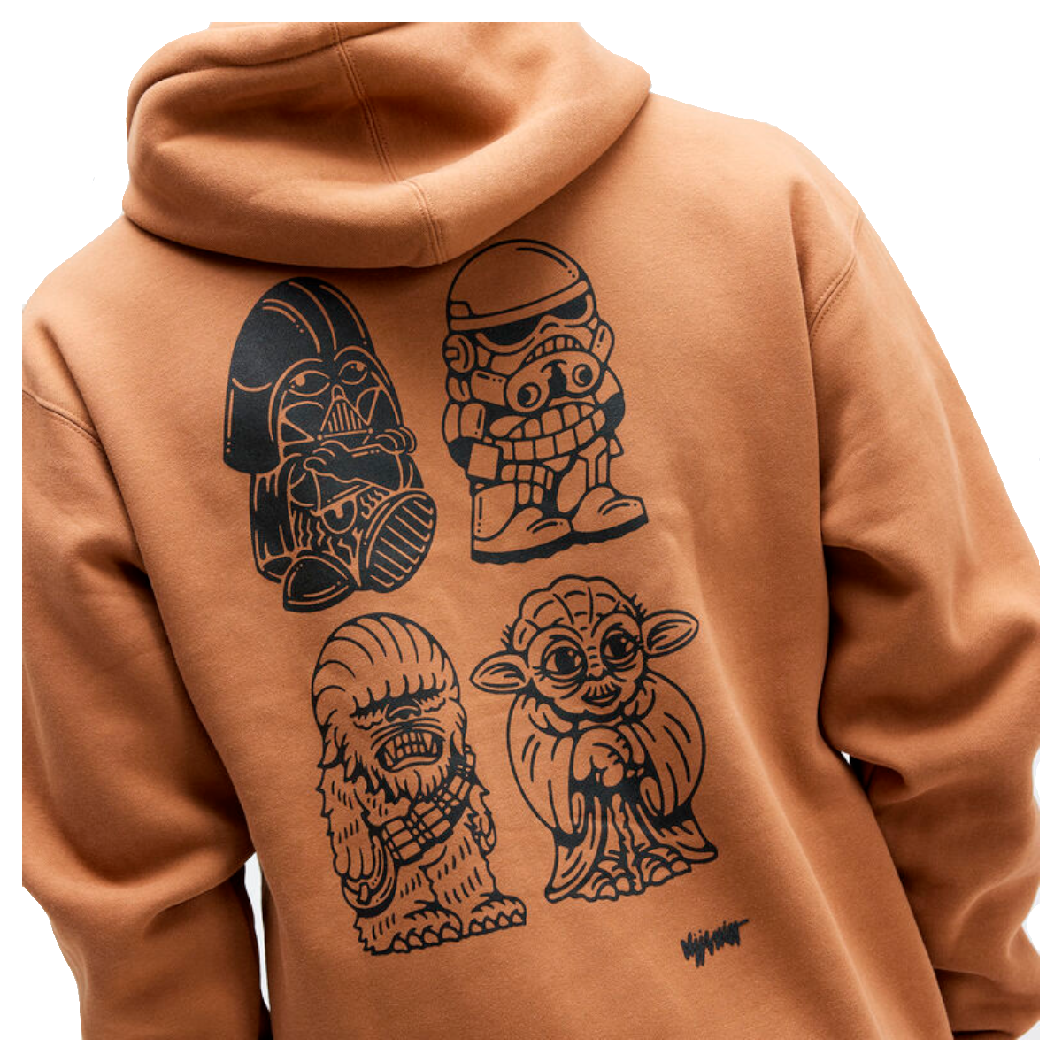 POLERON STANCE HOODIE DJ STAR WARS SADDLE - 6