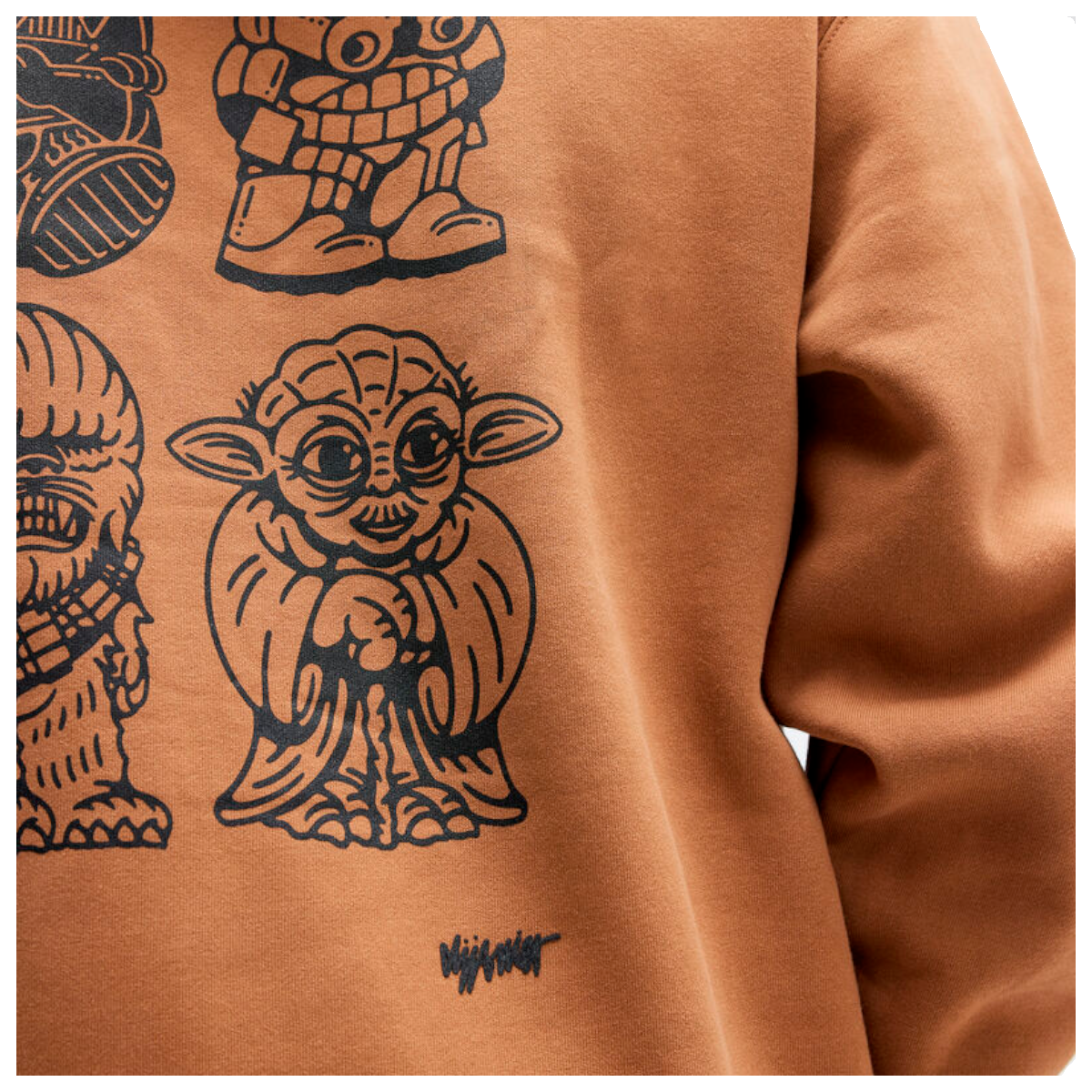POLERON STANCE HOODIE DJ STAR WARS SADDLE - 7
