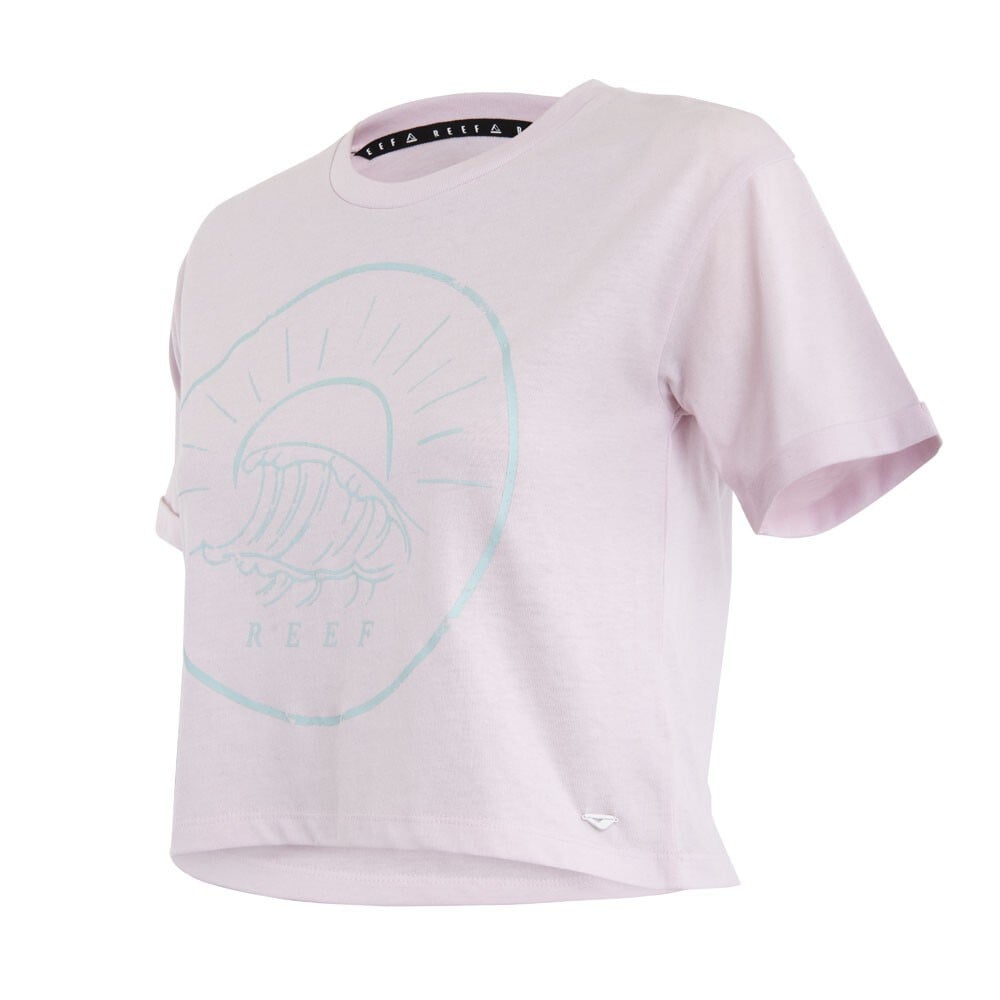 POLERA KIDS CROP TOP PINK WAVE - 2