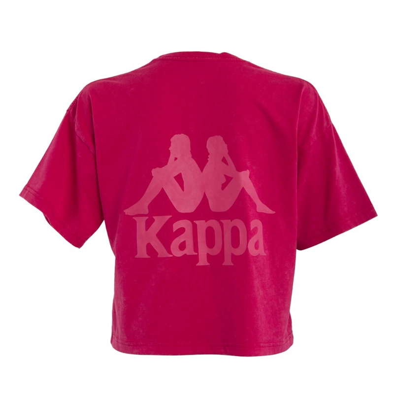 POLERA CROP TOP GIRLS FUCSHIA - 3