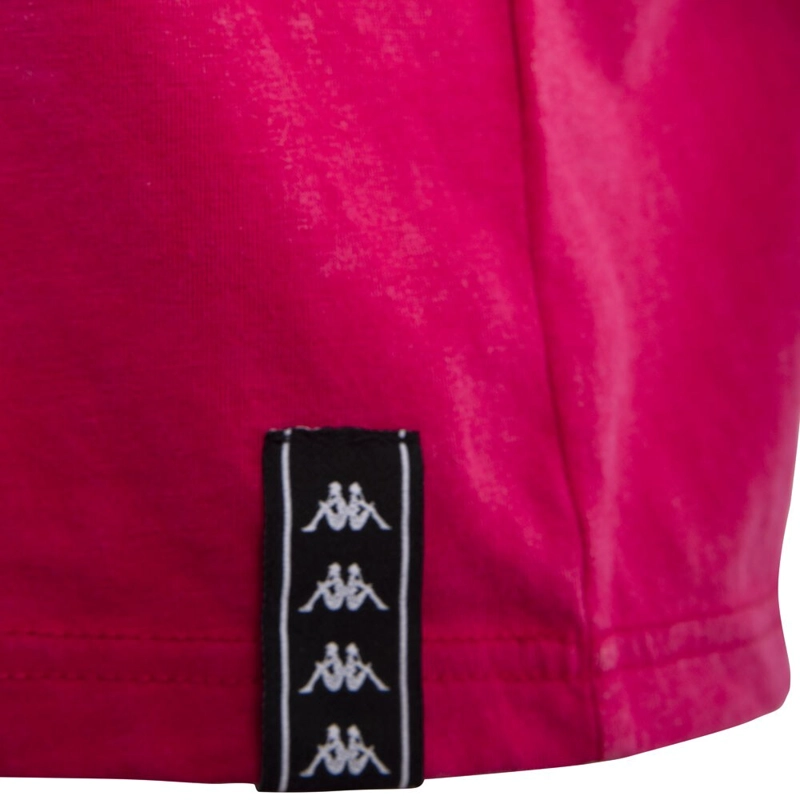 POLERA CROP TOP GIRLS FUCSHIA - 4