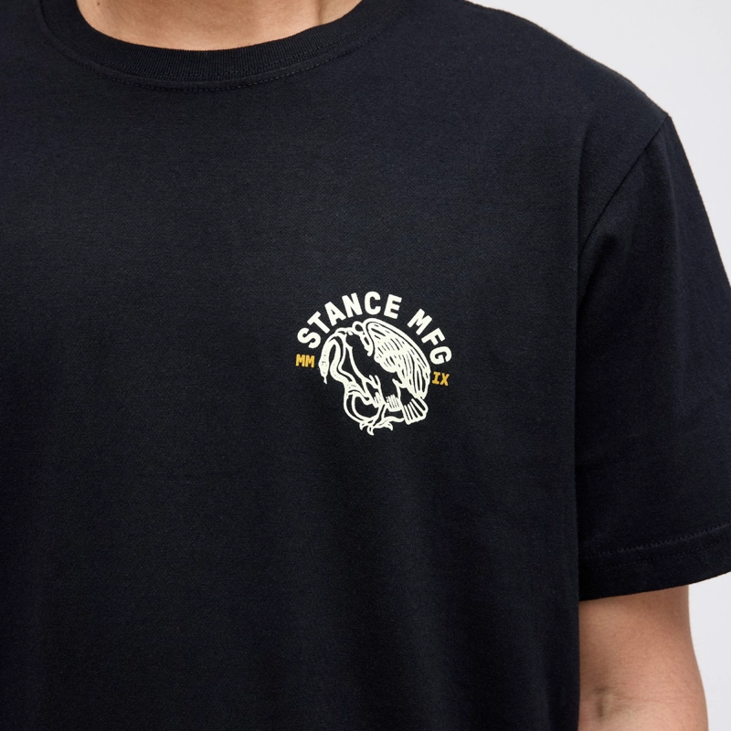 POLERA STANCE CLASSIC PREY BLACK - 3