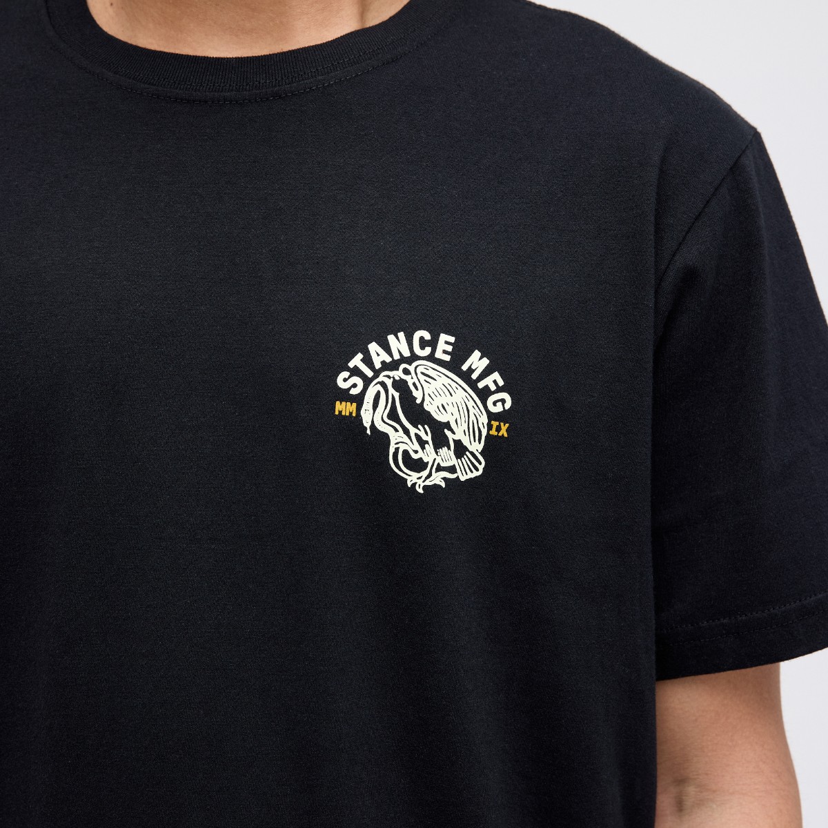 POLERA STANCE CLASSIC PREY BLACK - 3