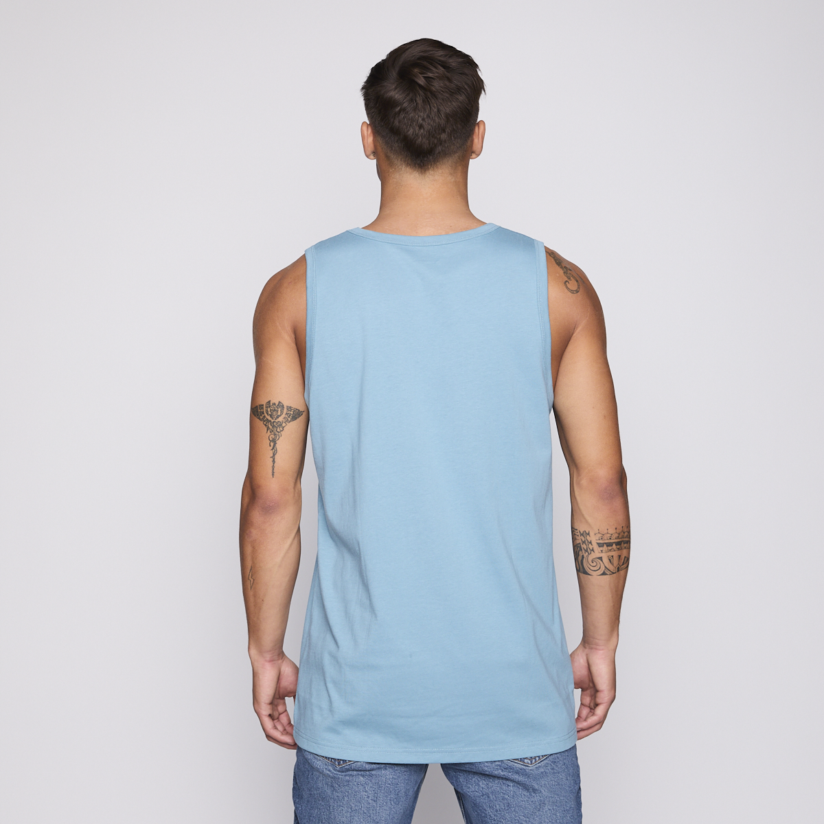 POLERA TANK REEF MEN BIG REEF BLUE - 3