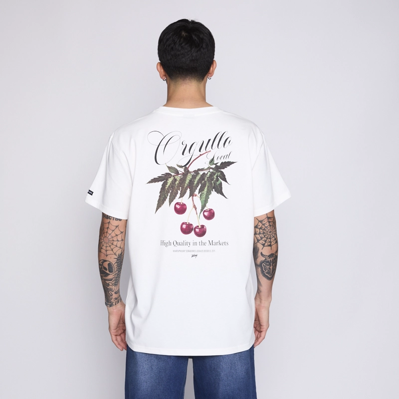 POLERA WHATUP MEN CHERRY WHITE - 2