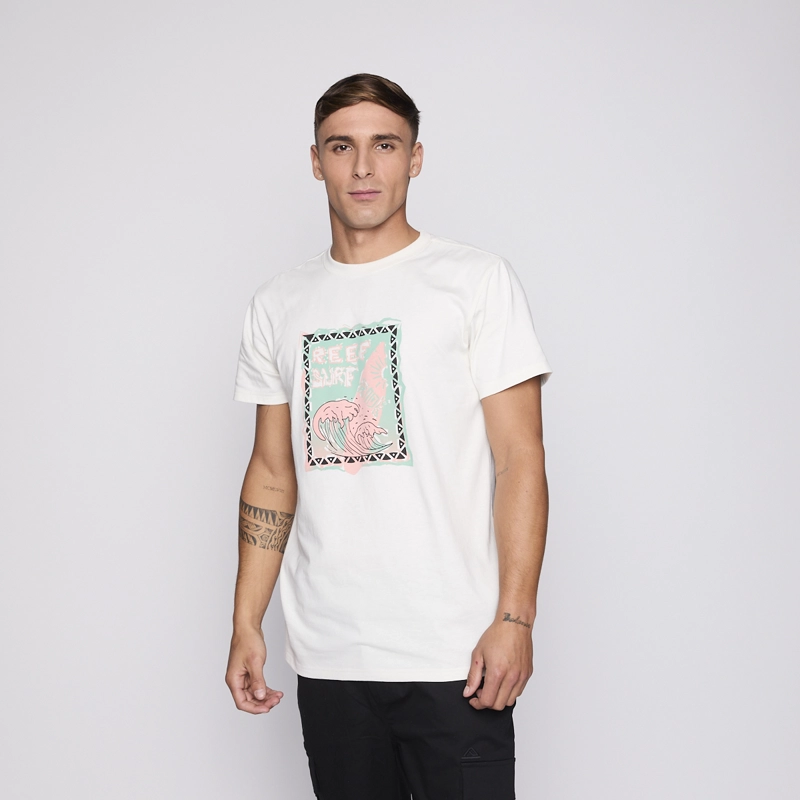 POLERA REEF MEN SURF SURF BEIGE - 2