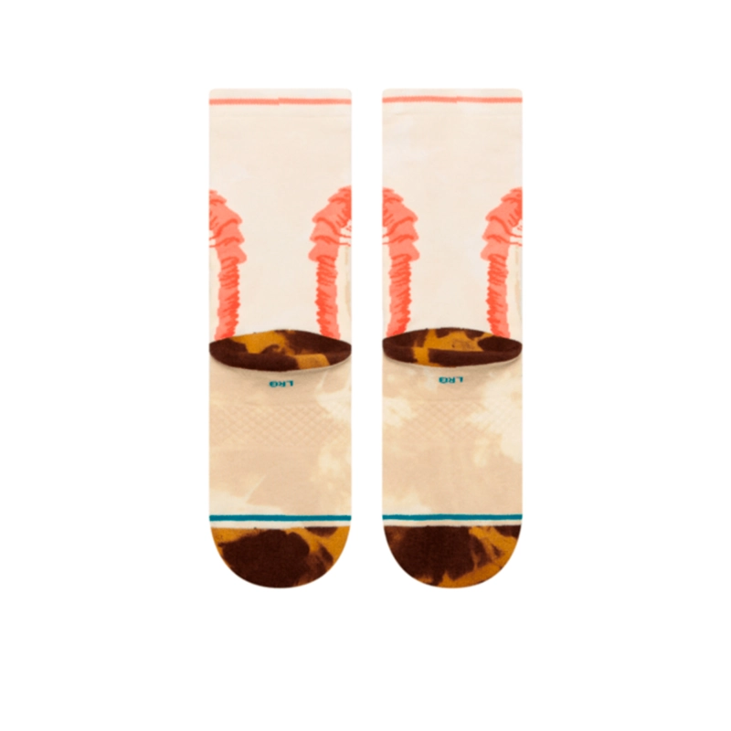 STANCE SOCK KIDS JAR JAR CREW VINTAGE WHITE - 3
