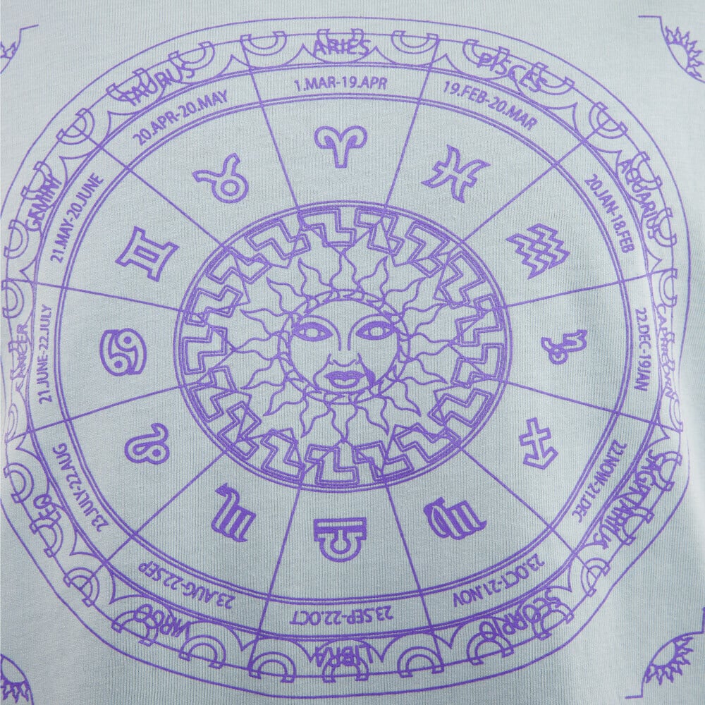 POLERA KIDS ZODIAC GREY PURPLE - 4