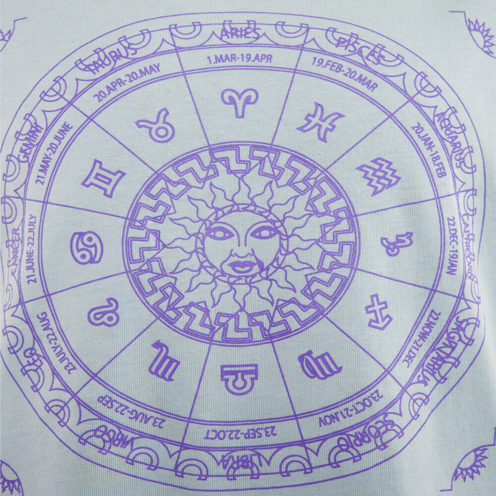 POLERA KIDS ZODIAC GREY PURPLE - 4