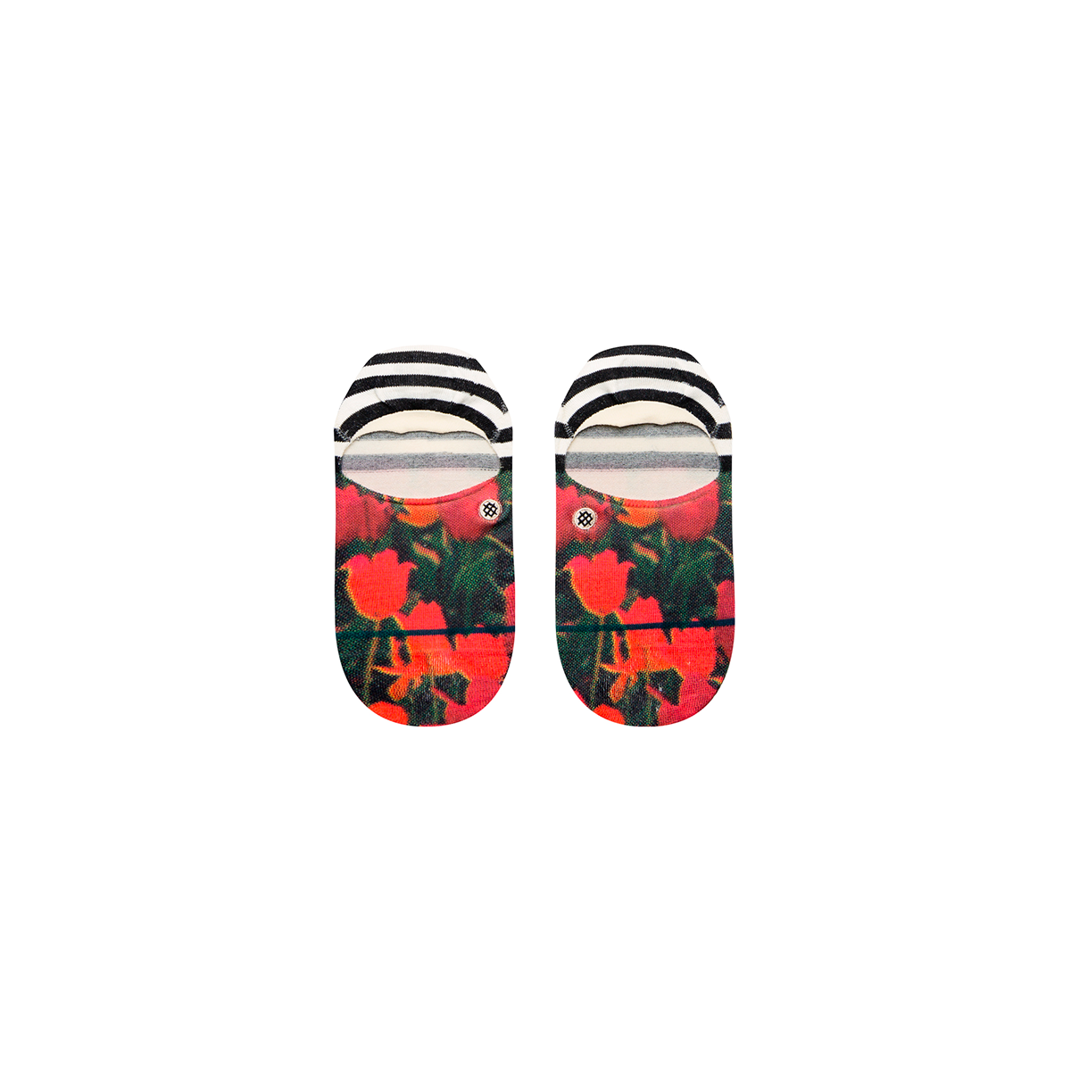 STANCE SOCK WOMEN RISO BLACK RED - 2