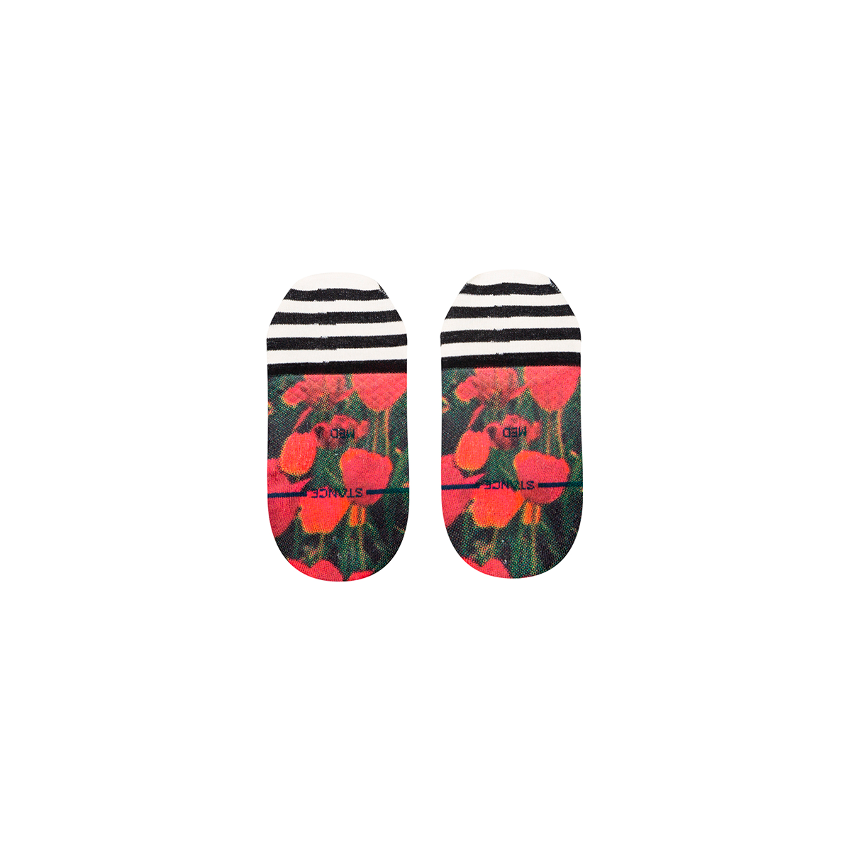 STANCE SOCK WOMEN RISO BLACK RED - 3