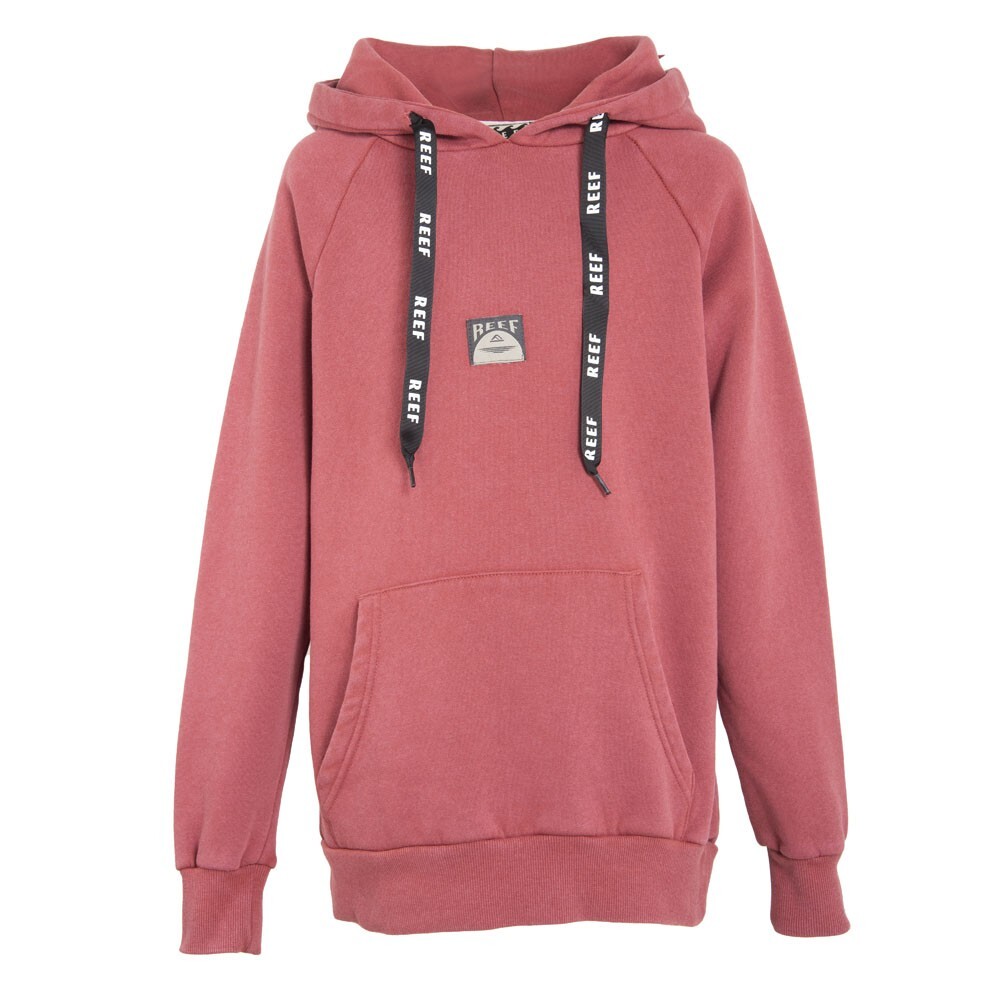 POLERON KIDS HOODIE BURGUNDY - 1