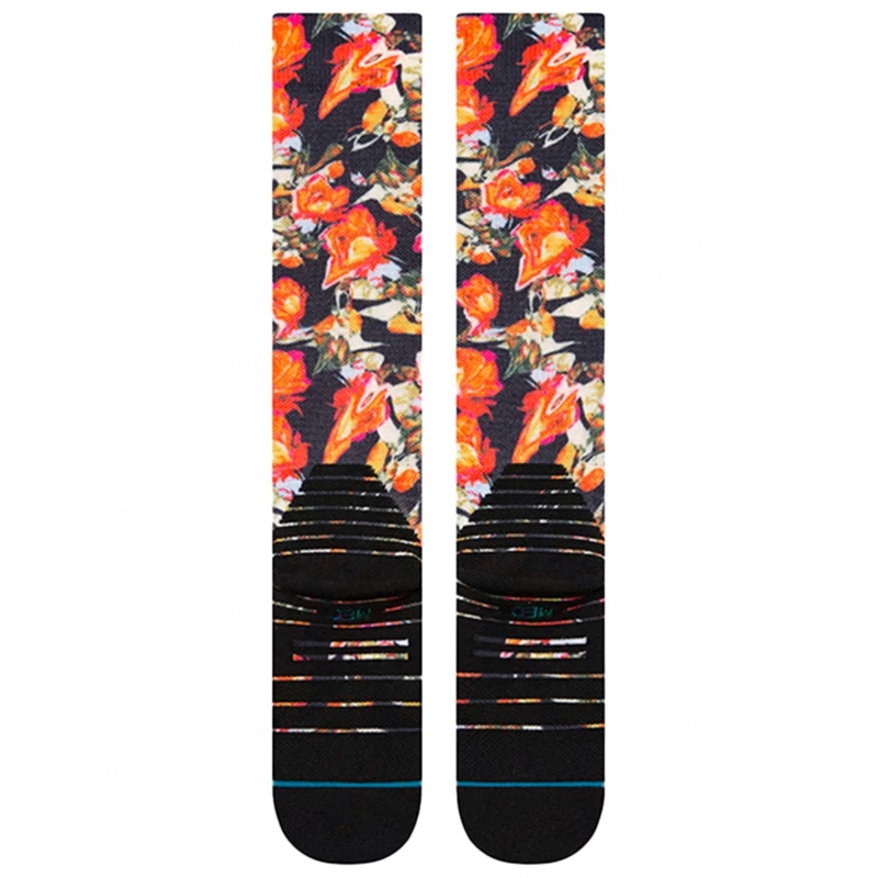 STANCE SOCK MEN SNOWBOARD TORQUE MID POLY BLACK RED - 3