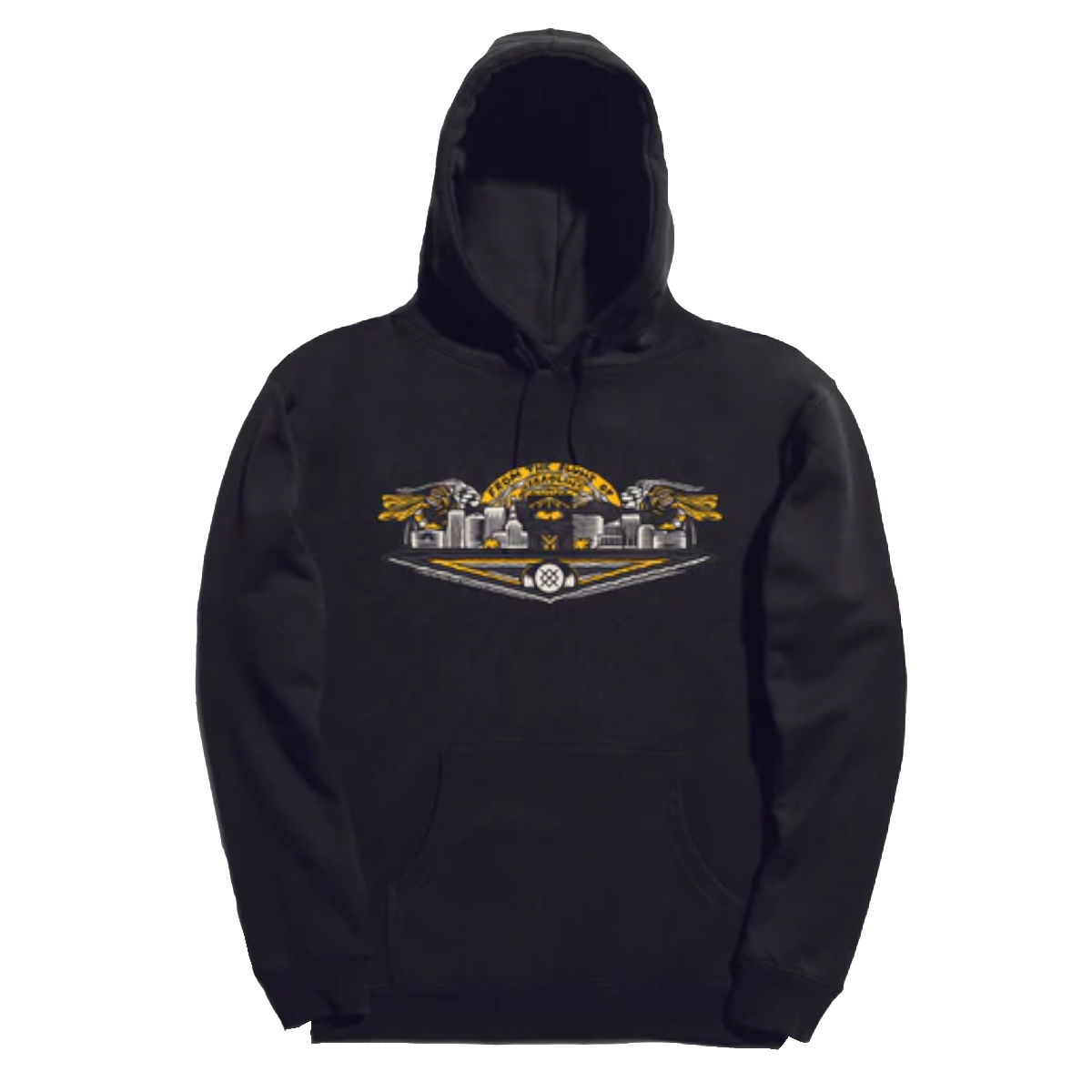 POLERON STANCE HOODIE WU-TANG PANTHER HOODIE BLACK - 1
